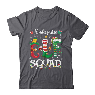 Funny Elf Squad Kindergarten Teacher Student Christmas Xmas Shirt & Sweatshirt | teecentury