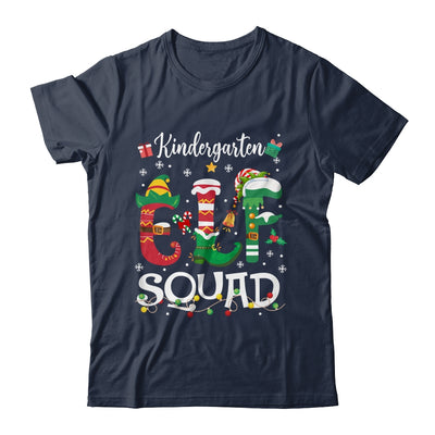Funny Elf Squad Kindergarten Teacher Student Christmas Xmas Shirt & Sweatshirt | teecentury