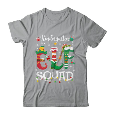 Funny Elf Squad Kindergarten Teacher Student Christmas Xmas Shirt & Sweatshirt | teecentury