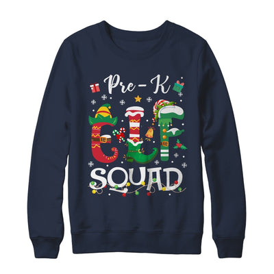 Funny Elf Squad Pre-k Teacher Student Christmas Xmas Shirt & Sweatshirt | teecentury