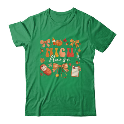 Funny Fall Coquette Bow NICU Nurse Day Appreciation Women Shirt & Sweatshirt | teecentury