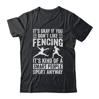 Funny Fencing Art For Men Women Smart People Sport Fencer Shirt & Hoodie | teecentury