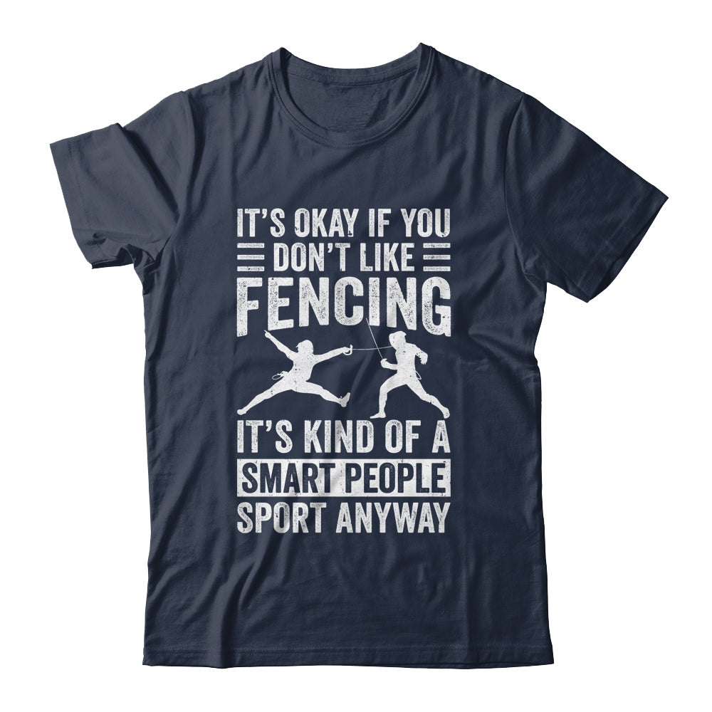 Funny Fencing Art For Men Women Smart People Sport Fencer Shirt & Hoodie | teecentury