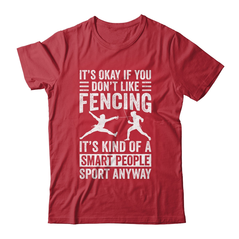 Funny Fencing Art For Men Women Smart People Sport Fencer Shirt & Hoodie | teecentury