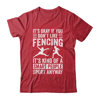 Funny Fencing Art For Men Women Smart People Sport Fencer Shirt & Hoodie | teecentury