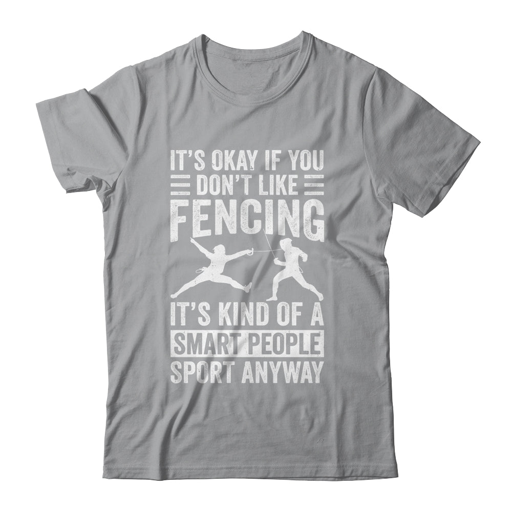 Funny Fencing Art For Men Women Smart People Sport Fencer Shirt & Hoodie | teecentury