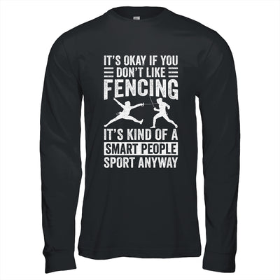 Funny Fencing Art For Men Women Smart People Sport Fencer Shirt & Hoodie | teecentury