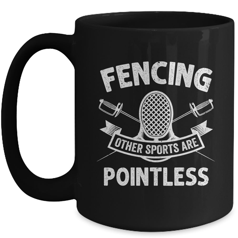 Funny Fencing Other Sports Design For Men Women Kids Fencer Mug | teecentury