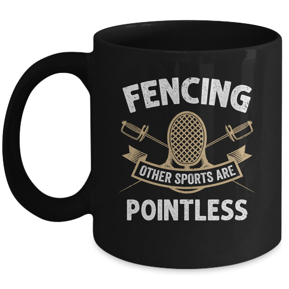 Funny Fencing Sport Design For Men Women Like chess Fencer Mug | teecentury