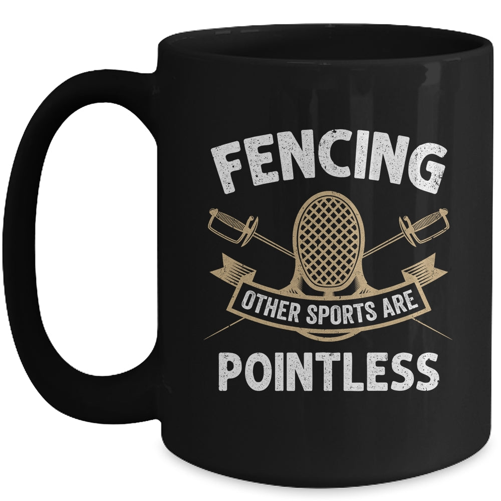 Funny Fencing Sport Design For Men Women Like chess Fencer Mug | teecentury