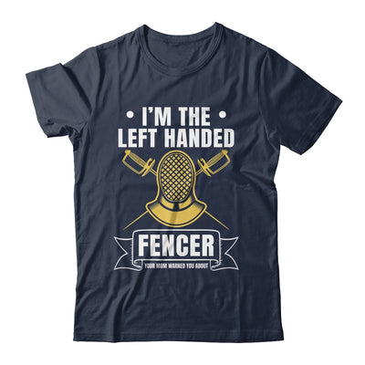 Funny Fencing Sports Design For Men Left Handed Fencer Shirt & Hoodie | teecentury