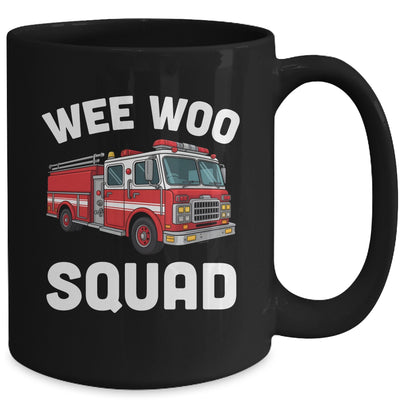 Funny Firefighter Art For Men Women Kids Fire Truck Fireman Mug | teecentury