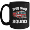 Funny Firefighter Art For Men Women Kids Fire Truck Fireman Mug | teecentury