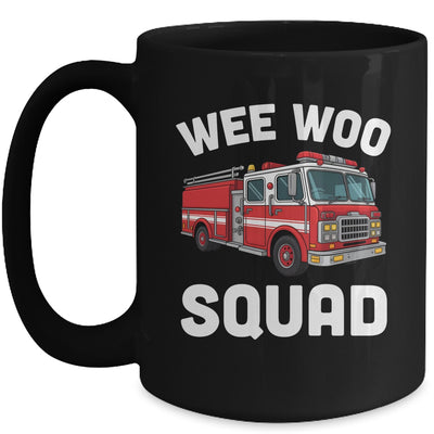 Funny Firefighter Art For Men Women Kids Fire Truck Fireman Mug | teecentury