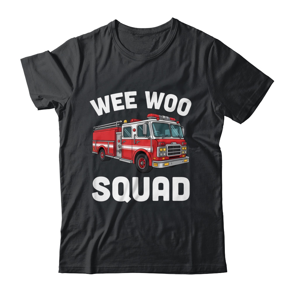 Funny Firefighter Art For Men Women Kids Fire Truck Fireman Shirt & Hoodie | teecentury