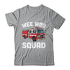 Funny Firefighter Art For Men Women Kids Fire Truck Fireman Shirt & Hoodie | teecentury