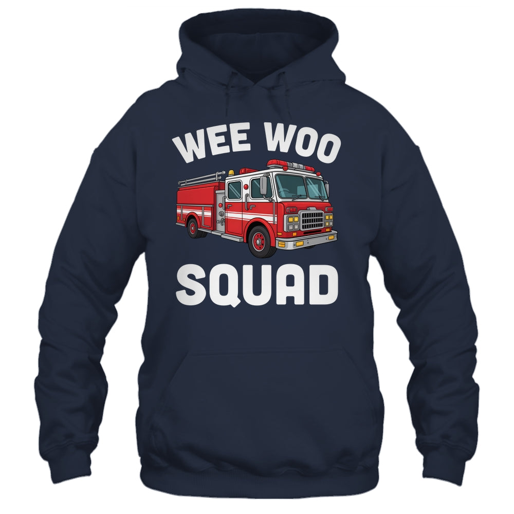 Funny Firefighter Art For Men Women Kids Fire Truck Fireman Shirt & Hoodie | teecentury