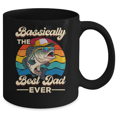 Funny Fisherman Best Dad Ever Bass Fishing Men Fathers Day Mug | teecentury