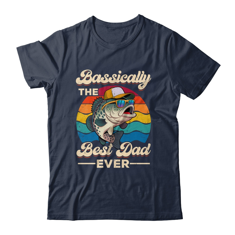 Funny Fisherman Best Dad Ever Bass Fishing Men Fathers Day Shirt & Tank Top | teecentury