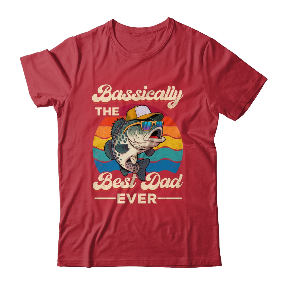 Funny Fisherman Best Dad Ever Bass Fishing Men Fathers Day Shirt & Tank Top | teecentury