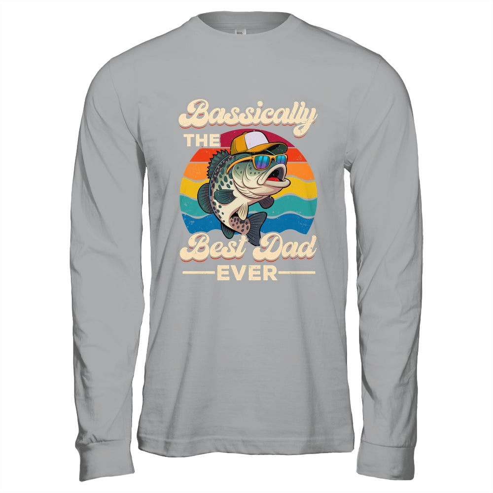 Funny Fisherman Best Dad Ever Bass Fishing Men Fathers Day Shirt & Tank Top | teecentury