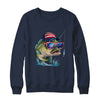 Funny Fishing And Fisherman American Flag Patriotic Vintage Shirt & Sweatshirt | teecentury