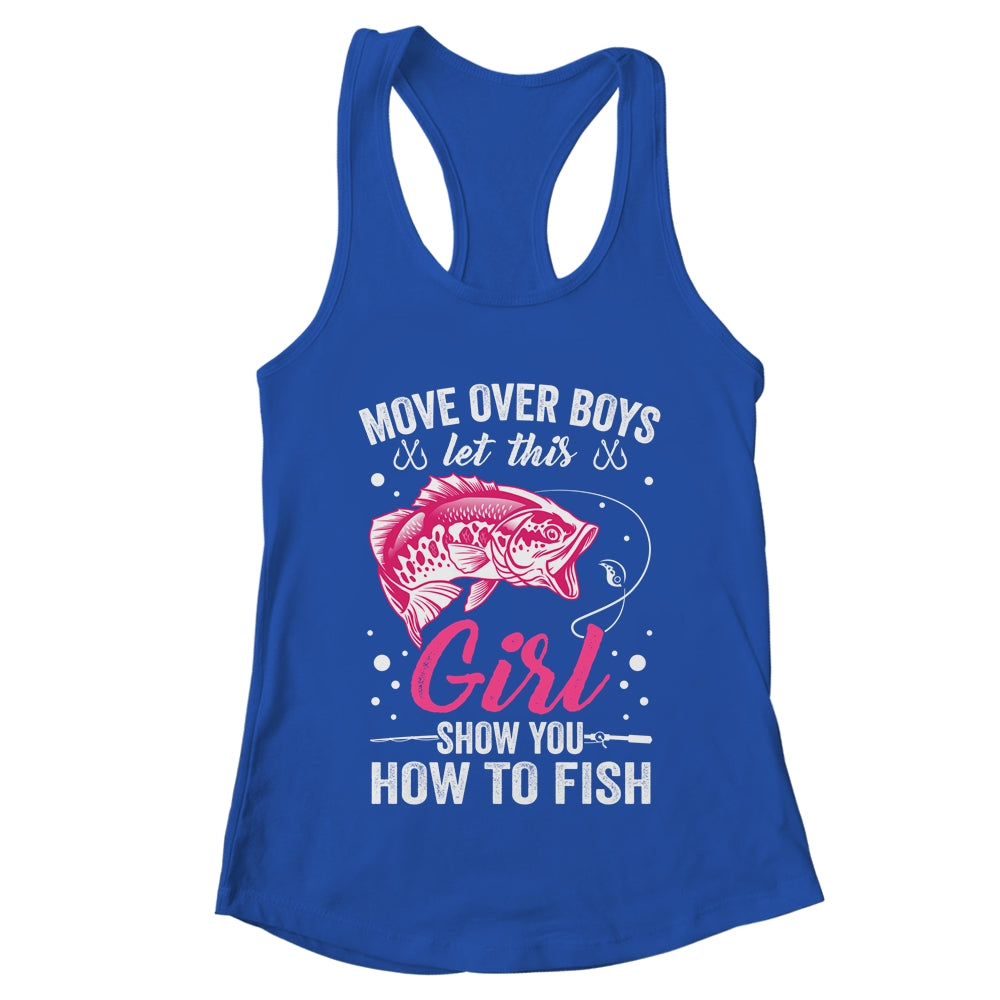 Funny Fishing Design For Girls Women Fisherman Fishing Love Shirt & Tank Top | teecentury