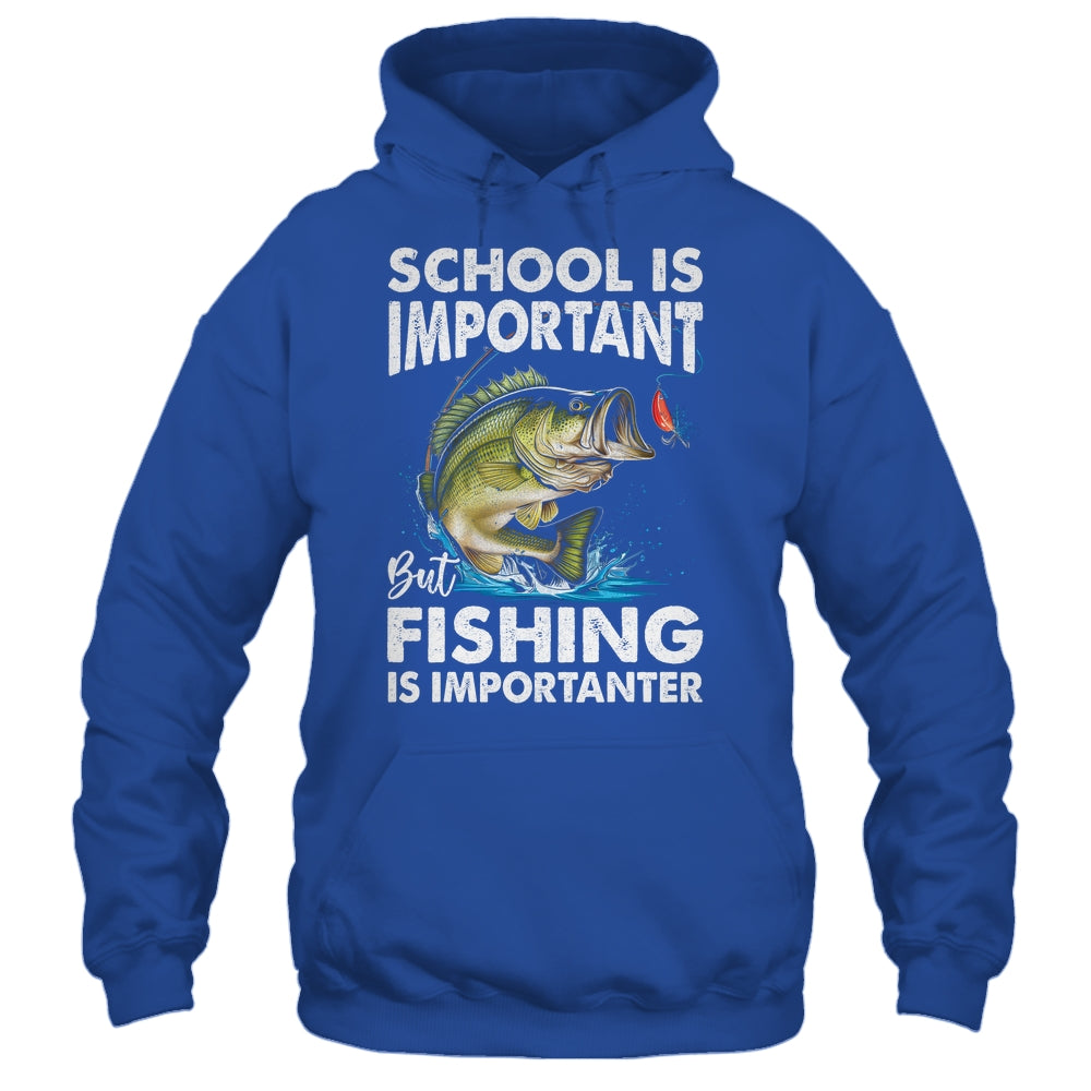 Funny Fishing For Boys Kids Youth Saying Bass Fish Fisherman Shirt & Hoodie | teecentury