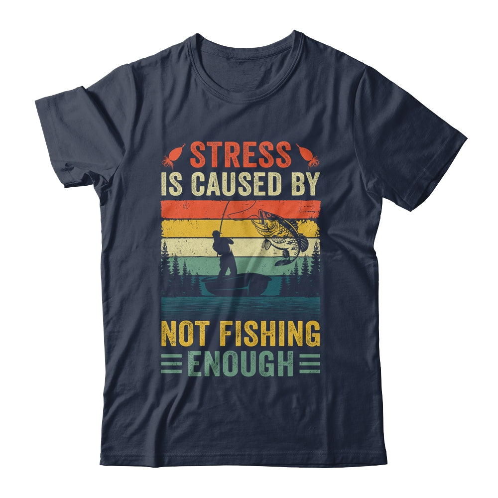 Funny Fishing For Men Bass Fly Fishing Fisherman Retro Shirt & Hoodie | teecentury