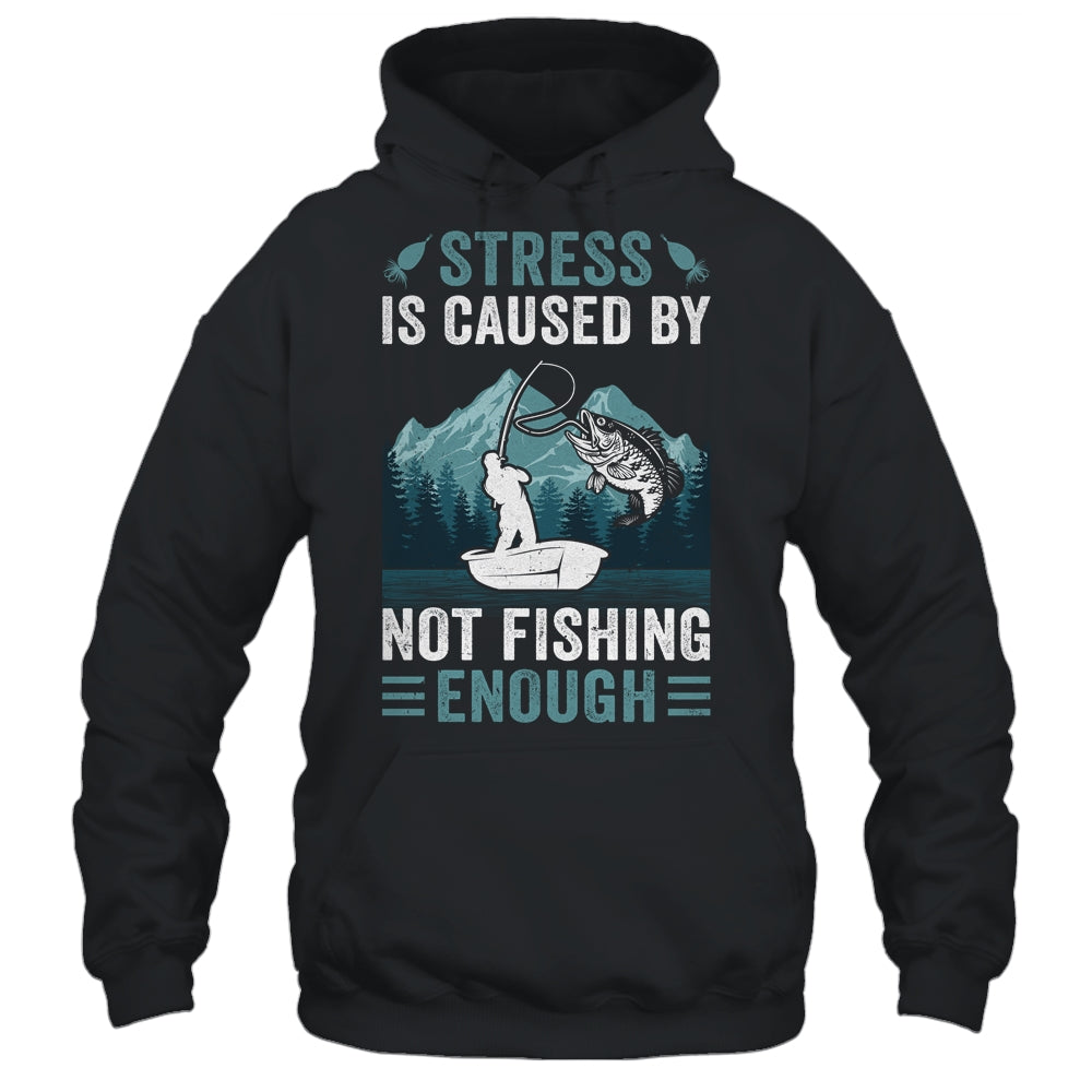 Funny Fishing For Men Women Bass Fly Fishing Fisherman Shirt & Hoodie | teecentury
