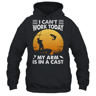 Funny Fishing For Men Women Fisherman Arm Cast Fish Shirt & Hoodie | teecentury