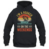 Funny Fishing Vintage I'm A Hooker On The Weekends Bass Fish Shirt & Hoodie | teecentury