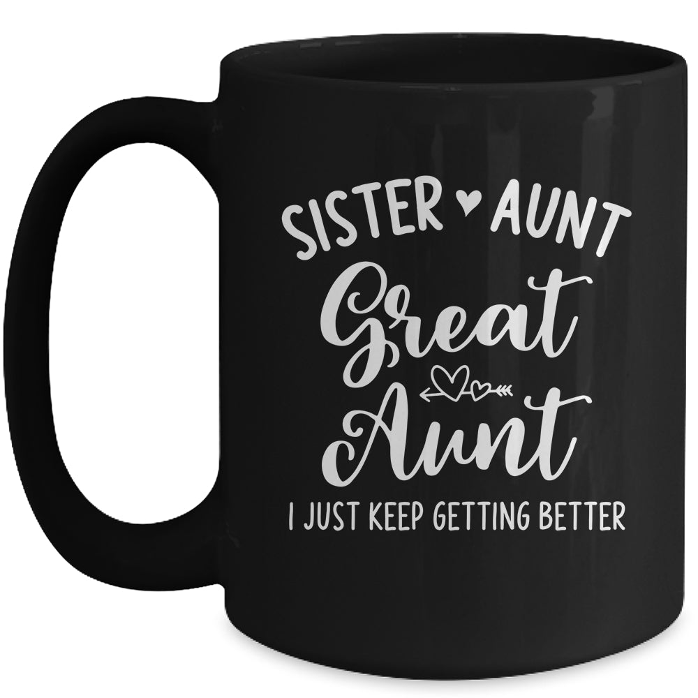 Funny For Aunt From Grandkids Niece Sister Aunt Great Aunt Mug | teecentury