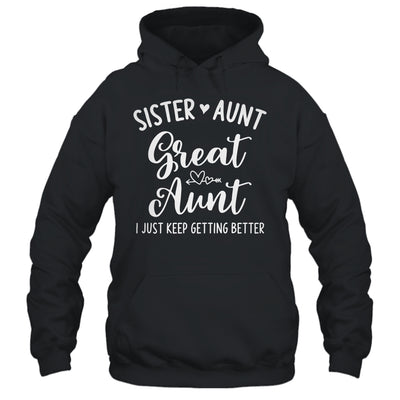 Funny For Aunt From Grandkids Niece Sister Aunt Great Aunt Shirt & Tank Top | teecentury