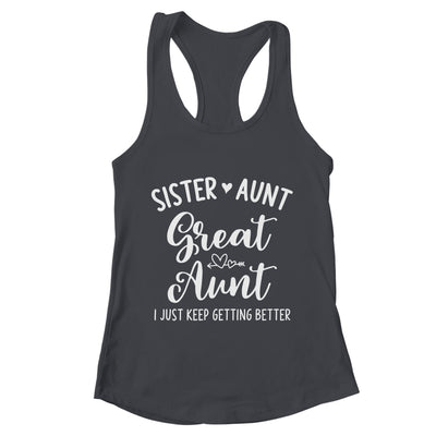 Funny For Aunt From Grandkids Niece Sister Aunt Great Aunt Shirt & Tank Top | teecentury