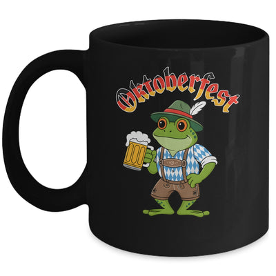 Funny Frog Oktoberfest German Drinking Festival Men Women Mug | teecentury