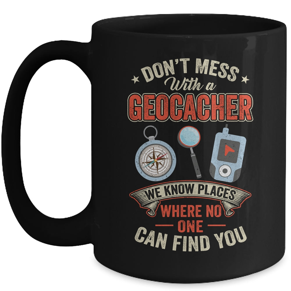 Funny Geocache Geocaching Design Treasure Hunt Boys Men Mug | teecentury