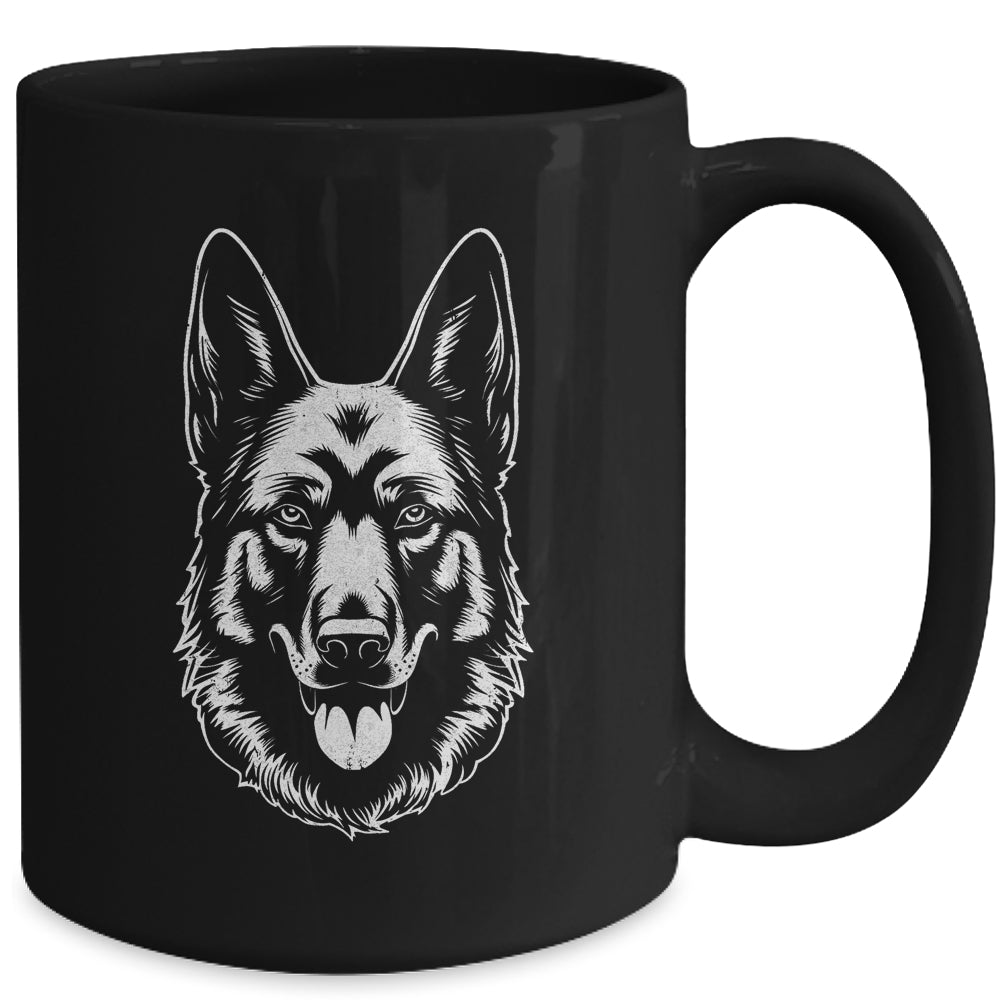 Funny German Shepherd Dog For Dad Mom Men Women Lover Mug | teecentury