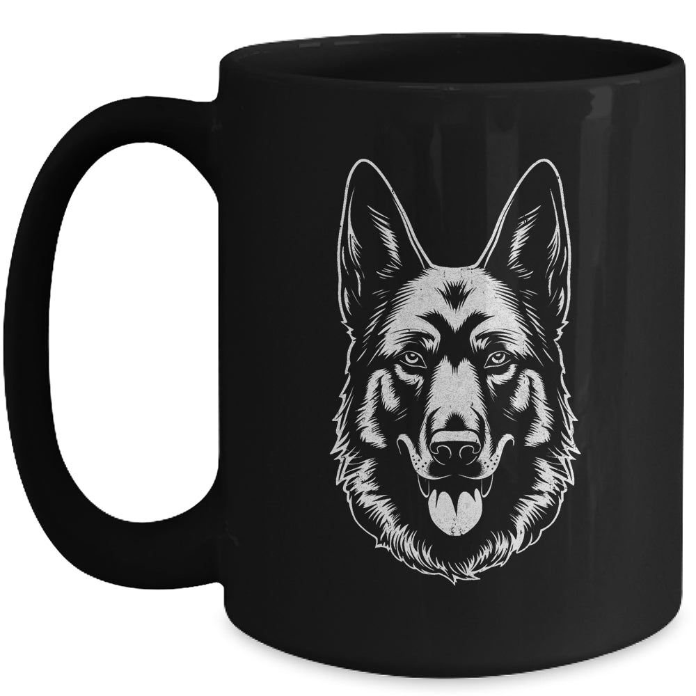 Funny German Shepherd Dog For Dad Mom Men Women Lover Mug | teecentury