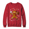 Funny Gingerbread Baseball Christmas Xmas Sports Player Shirt & Sweatshirt | teecentury