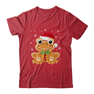 Funny Gingerbread Man Frog Christmas Womens Mens Kids Shirt & Sweatshirt | teecentury