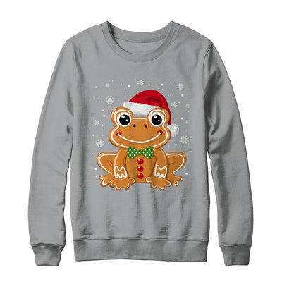Funny Gingerbread Man Frog Christmas Womens Mens Kids Shirt & Sweatshirt | teecentury