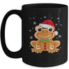Funny Gingerbread Man Frog Christmas Womens Mens Kids Mug | teecentury