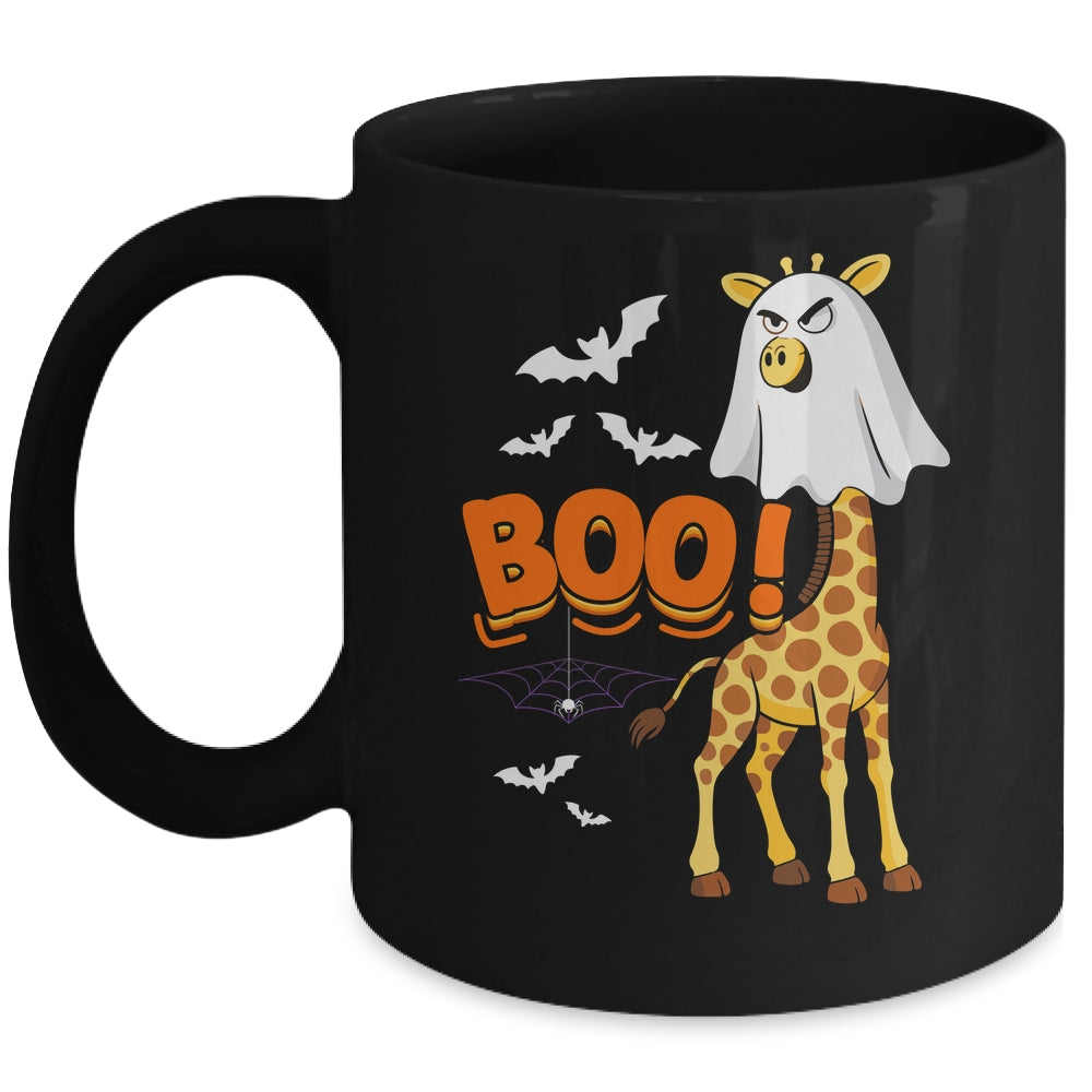 Funny Giraffe Boo Halloween Costume Ghost Men Women Kids Mug | teecentury