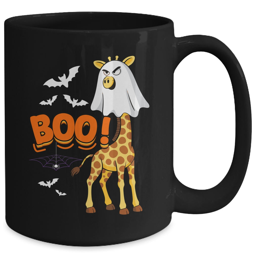 Funny Giraffe Boo Halloween Costume Ghost Men Women Kids Mug | teecentury