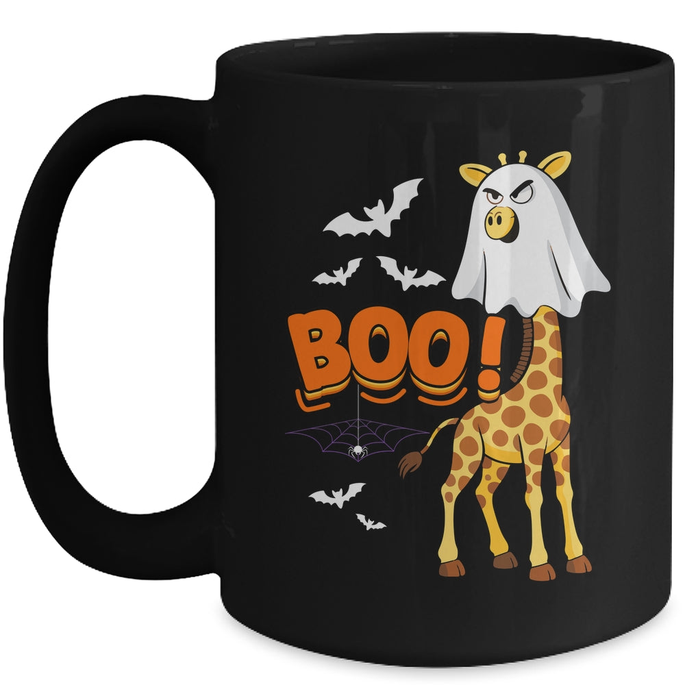 Funny Giraffe Boo Halloween Costume Ghost Men Women Kids Mug | teecentury