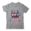 Funny Gnomes Gnomies Happy Labor Day Party American Flag Shirt & Hoodie | teecentury