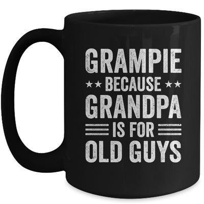 Funny Grampie Art For Grandpa From Grandkids Father's Day Mug | teecentury