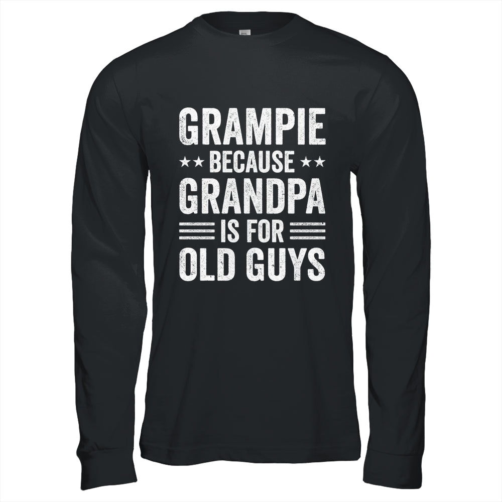 Funny Grampie Art For Grandpa From Grandkids Father's Day Shirt & Hoodie | teecentury