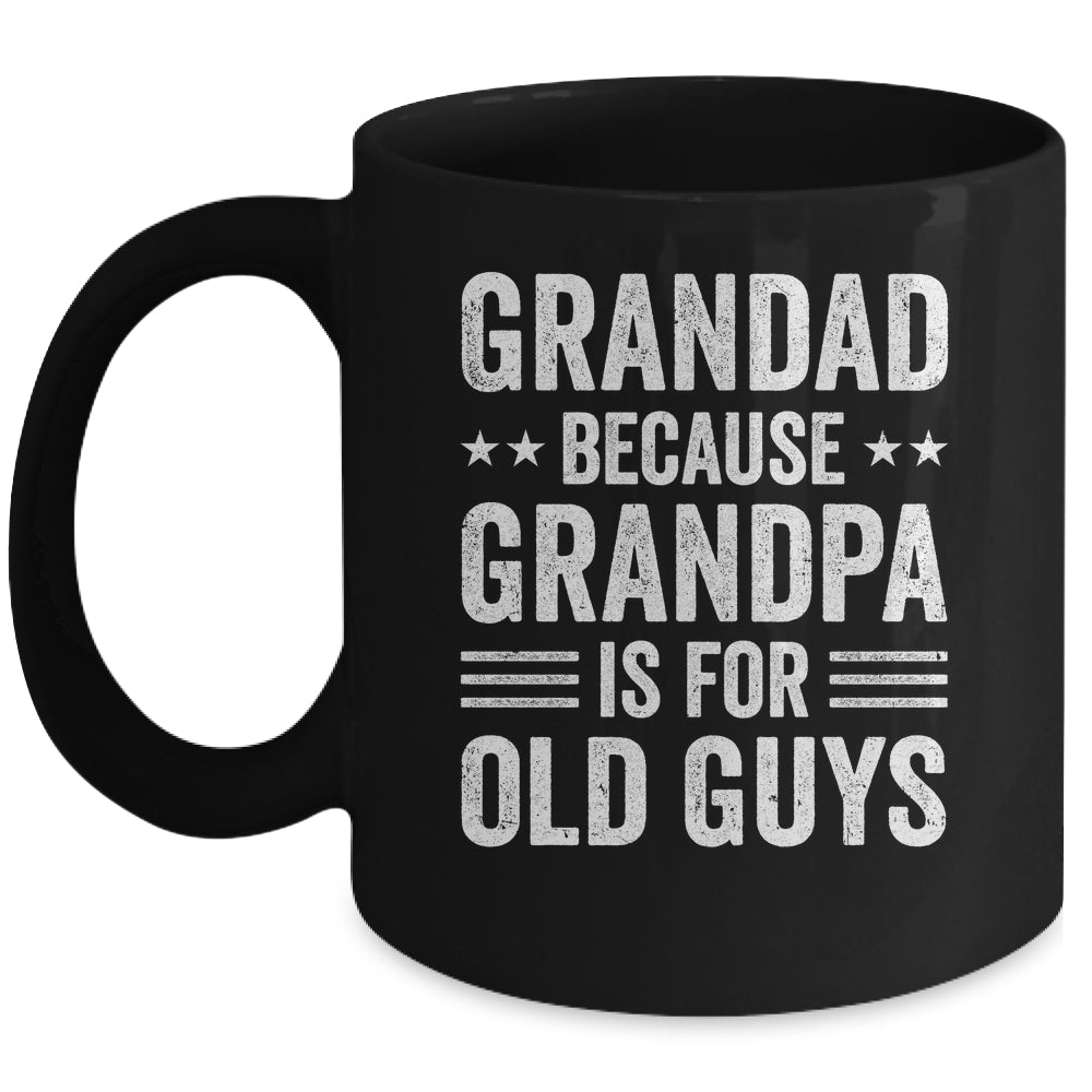 Funny Grandad Art For Grandpa From Grandkids Father's Day Mug | teecentury